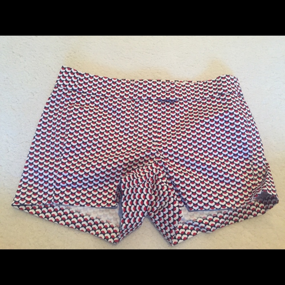 J. Crew Geometric Pattern Shorts